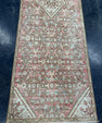 Turkish Vintage Runner Rug 2'7" x 8'11" #24444