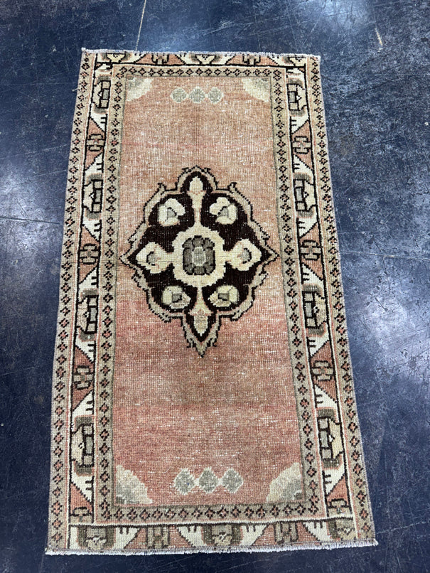 Turkish Vintage Rug 2' x 3'8" #24458