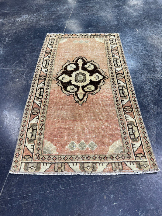 Turkish Vintage Rug 2' x 3'8" #24458