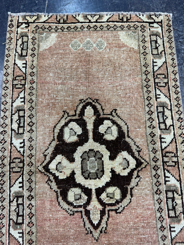 Turkish Vintage Rug 2' x 3'8" #24458