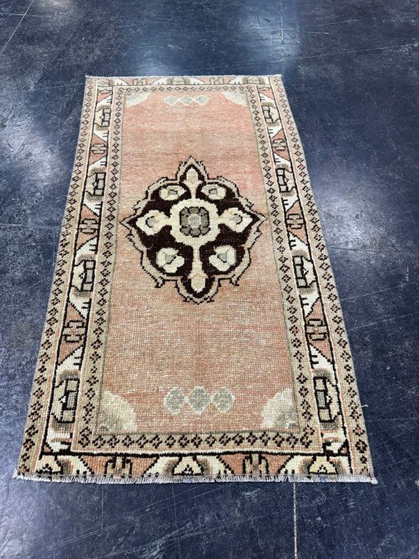 Turkish Vintage Rug 2' x 3'8" #24458