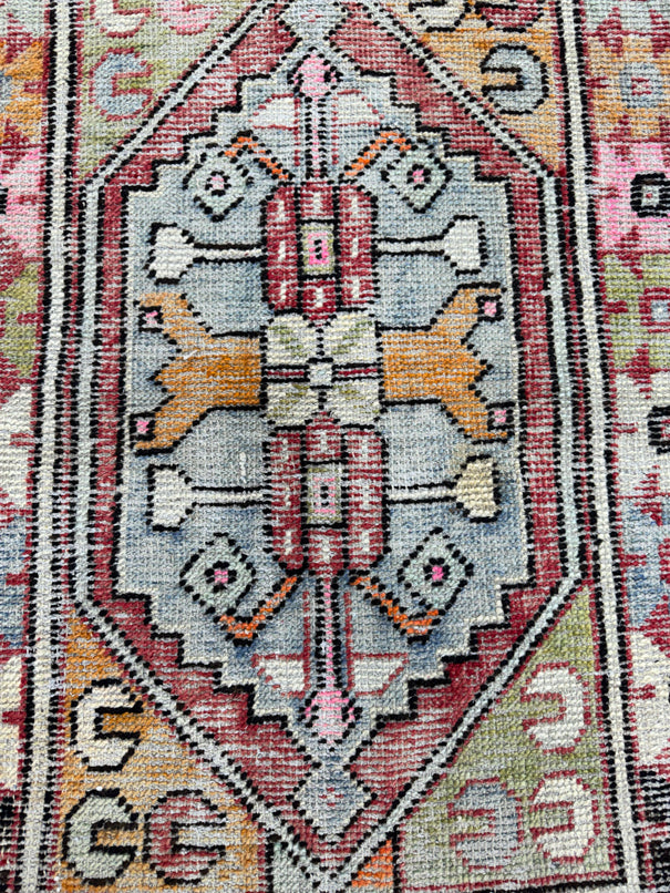 Turkish Vintage Rug 2'6" x 3'8" #24468