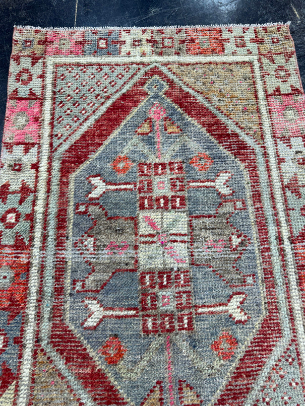 Turkish Vintage Rug 2'6" x 4' #24470