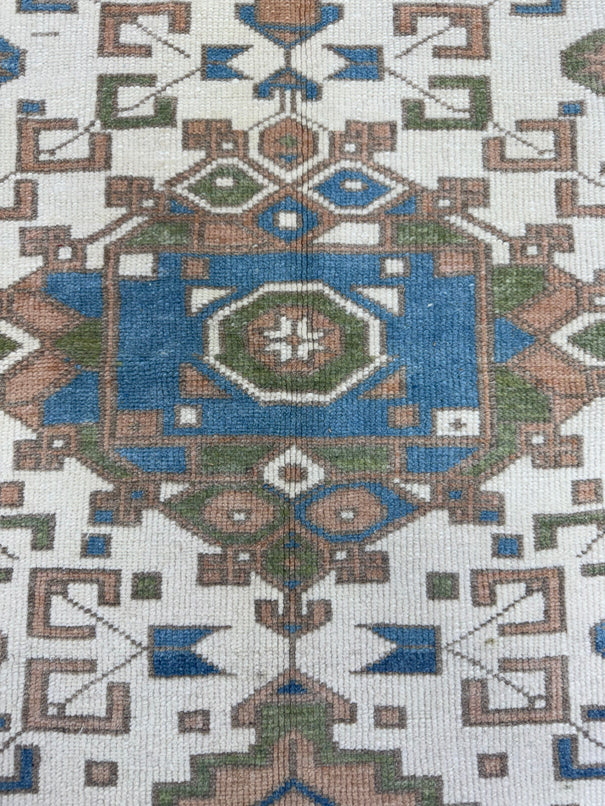Turkish Vintage Rug 2'11" x 3'5" #24466