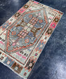 Turkish Vintage Rug 2'2" x 3'9" #24461