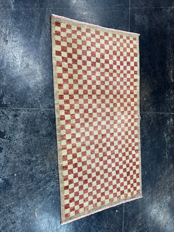 Turkish Vintage Rug 2'2" x 4' #24473