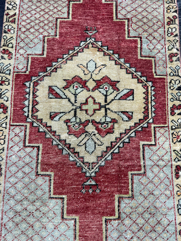 Turkish Vintage Rug 2'2" x 4'3" #24475