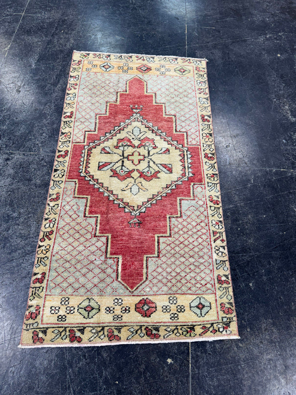 Turkish Vintage Rug 2'2" x 4'3" #24475