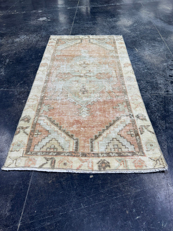 Turkish Vintage Rug 2'4" x 4'6" #24456