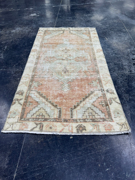 Turkish Vintage Rug 2'4" x 4'6" #24456