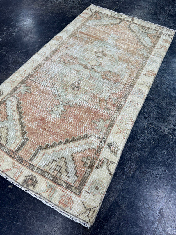 Turkish Vintage Rug 2'4" x 4'6" #24456
