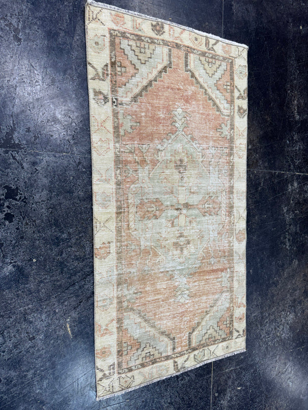 Turkish Vintage Rug 2'4" x 4'6" #24456