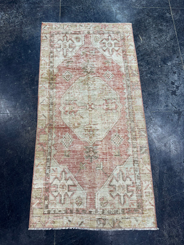 Turkish Vintage Rug 2'4" x 4'8" #24463