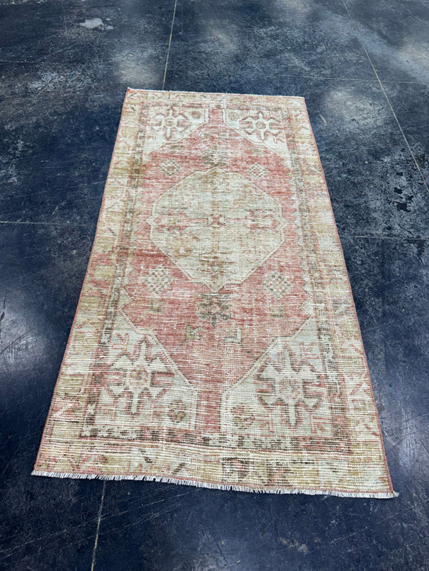 Turkish Vintage Rug 2'4" x 4'8" #24463