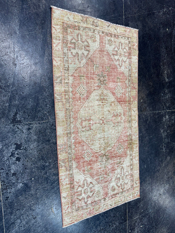 Turkish Vintage Rug 2'4" x 4'8" #24463