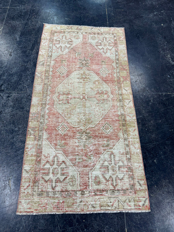 Turkish Vintage Rug 2'4" x 4'8" #24463