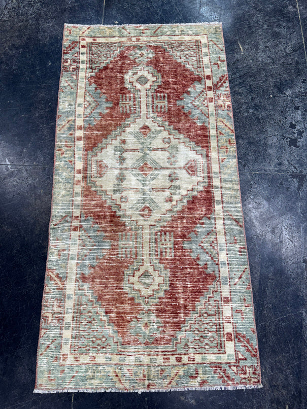 Turkish Vintage Rug 2'4" x 4'9" #24465