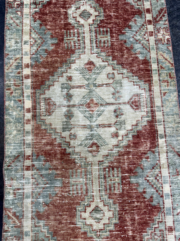 Turkish Vintage Rug 2'4" x 4'9" #24465