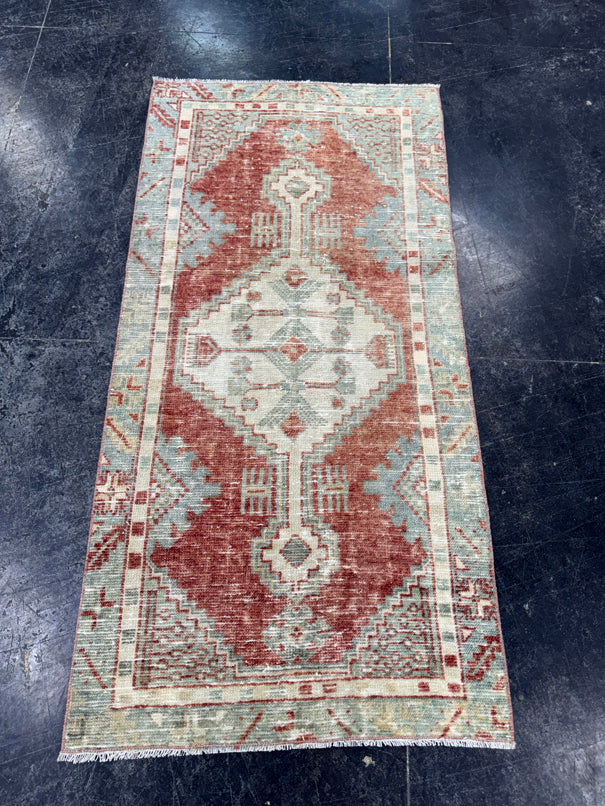 Turkish Vintage Rug 2'4" x 4'9" #24465