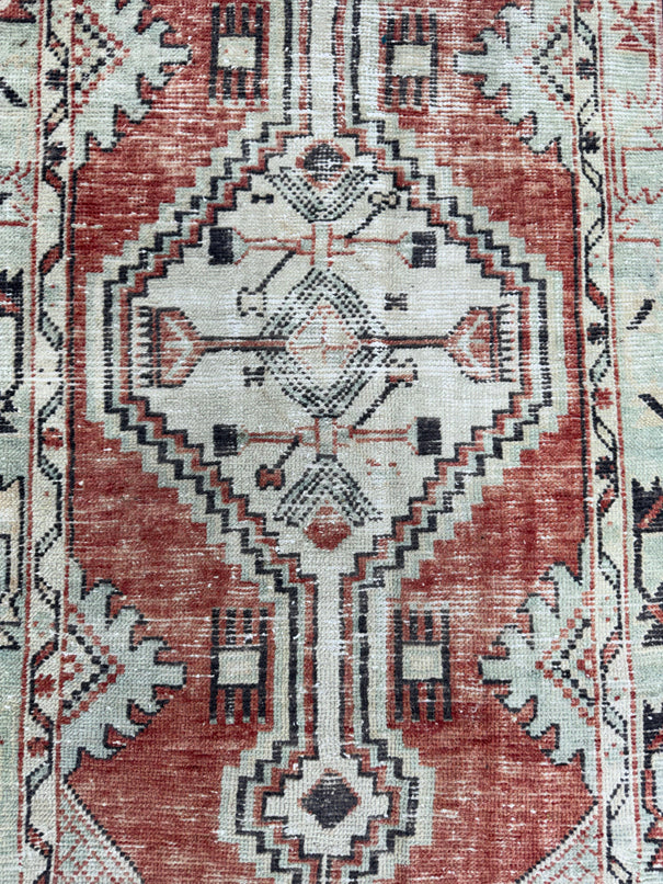 Turkish Vintage Rug 2'5" x 5'4" #24471