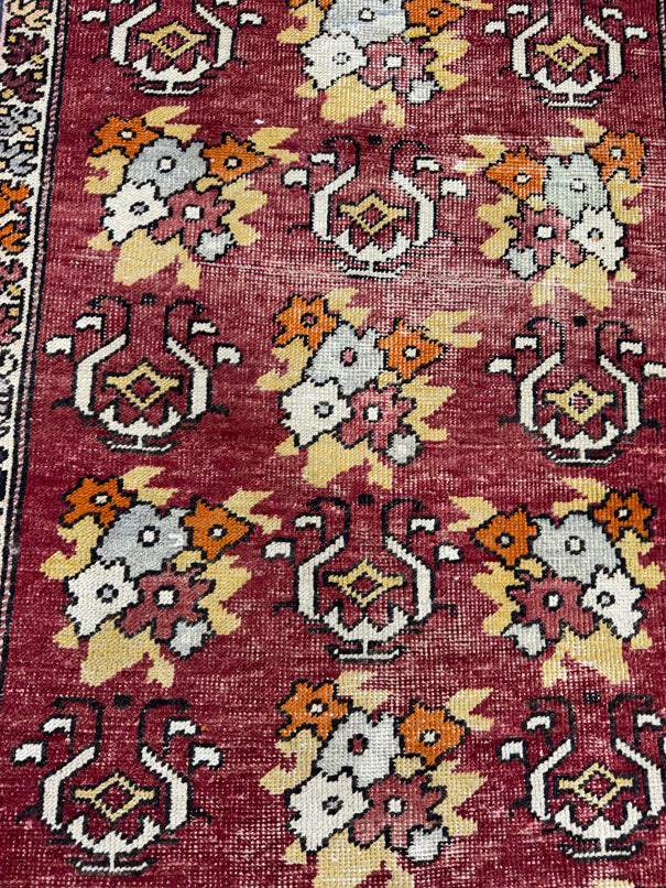 Turkish Vintage Rug 2'11" x 5'5" #24459