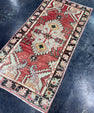 Turkish Vintage Rug 2'8" x 5'4" #24474