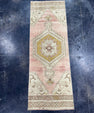 Turkish Vintage Runner Rug 2'4" x 6'9" #24499