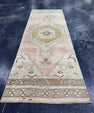 Turkish Vintage Runner Rug 2'4" x 6'9" #24499