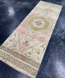 Turkish Vintage Runner Rug 2'4" x 6'9" #24499