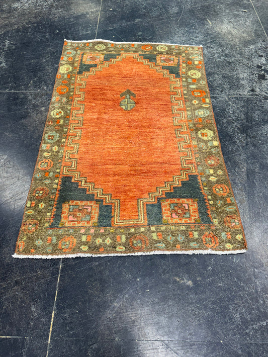 Turkish Vintage Rug 2'3" x 3'6" #24498