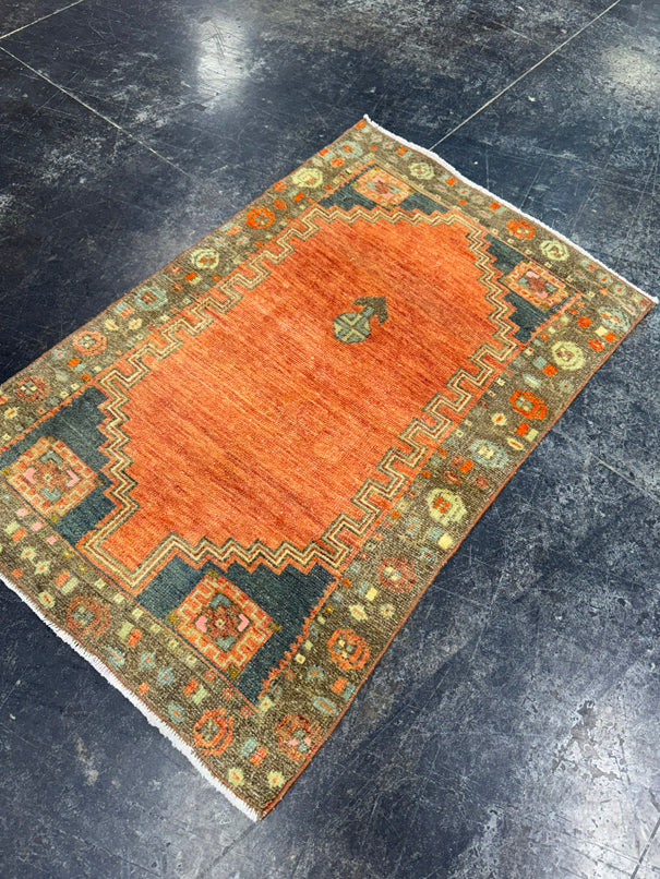 Turkish Vintage Rug 2'3" x 3'6" #24498