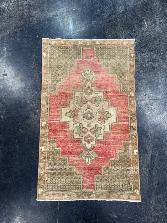 Turkish Vintage Rug 2'3" x 3'9" #24497