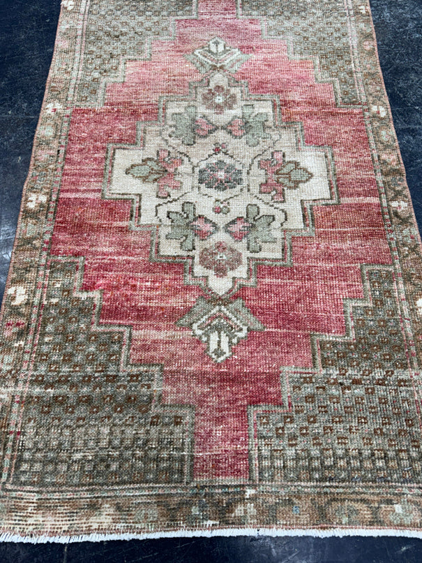Turkish Vintage Rug 2'3" x 3'9" #24497