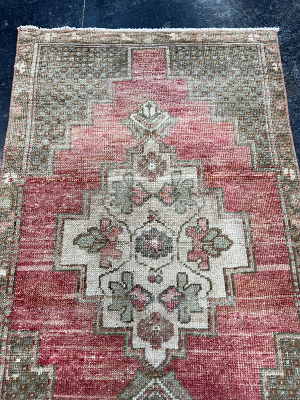 Turkish Vintage Rug 2'3" x 3'9" #24497