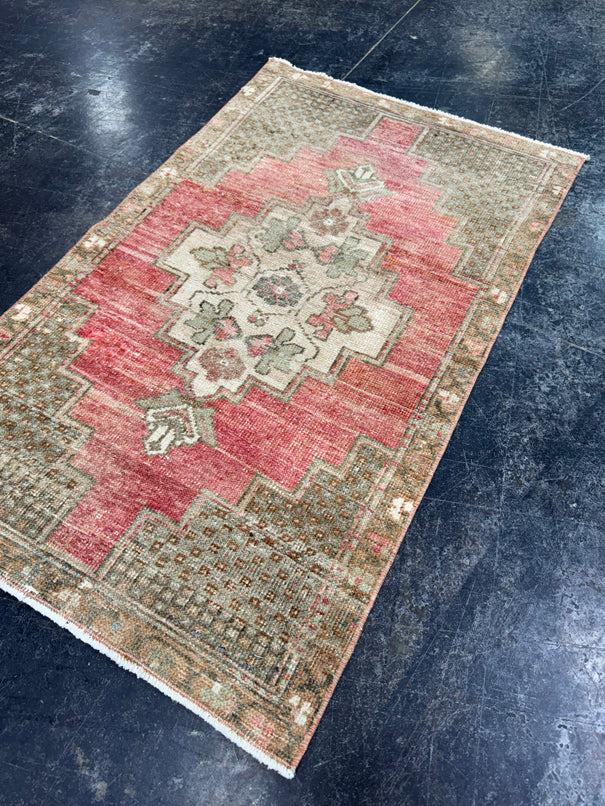 Turkish Vintage Rug 2'3" x 3'9" #24497