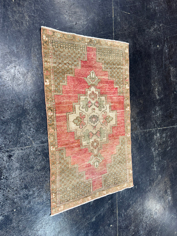 Turkish Vintage Rug 2'3" x 3'9" #24497