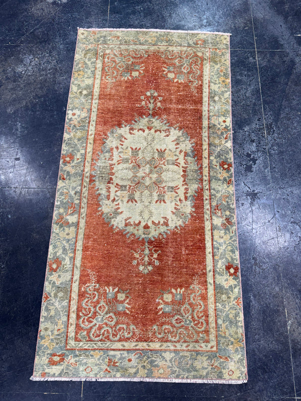 Turkish Vintage Rug 3' x 6'3" #24496