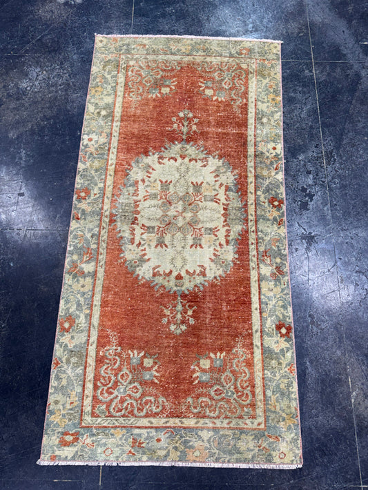 Turkish Vintage Rug 3' x 6'3" #24496