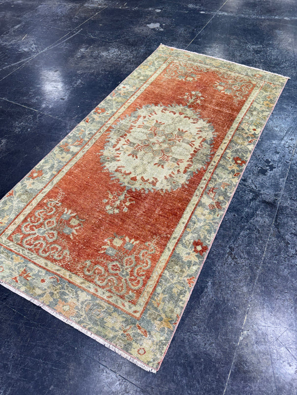 Turkish Vintage Rug 3' x 6'3" #24496