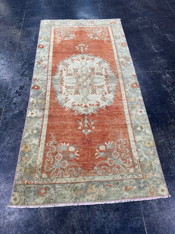 Turkish Vintage Rug 3' x 6'3" #24496