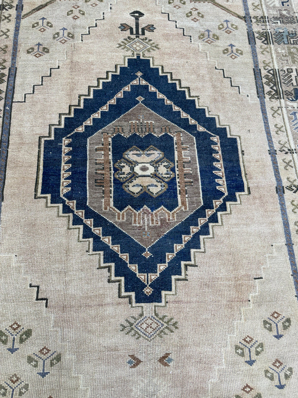 Turkish Vintage Rug 4'11" x 8'5" #24495
