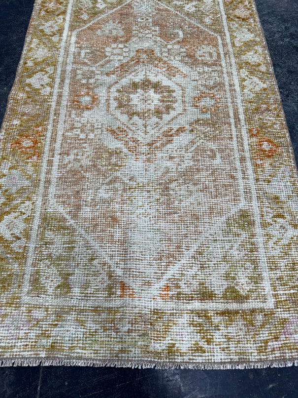 Turkish Vintage Rug 2'6" x 4'2" #24494