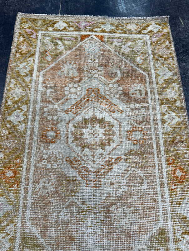 Turkish Vintage Rug 2'6" x 4'2" #24494