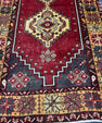 Turkish Vintage Rug 3'8" x 7'1" #24488