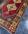 Turkish Vintage Rug 3'8" x 7'1" #24488