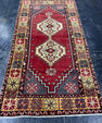 Turkish Vintage Rug 3'8" x 7'1" #24488