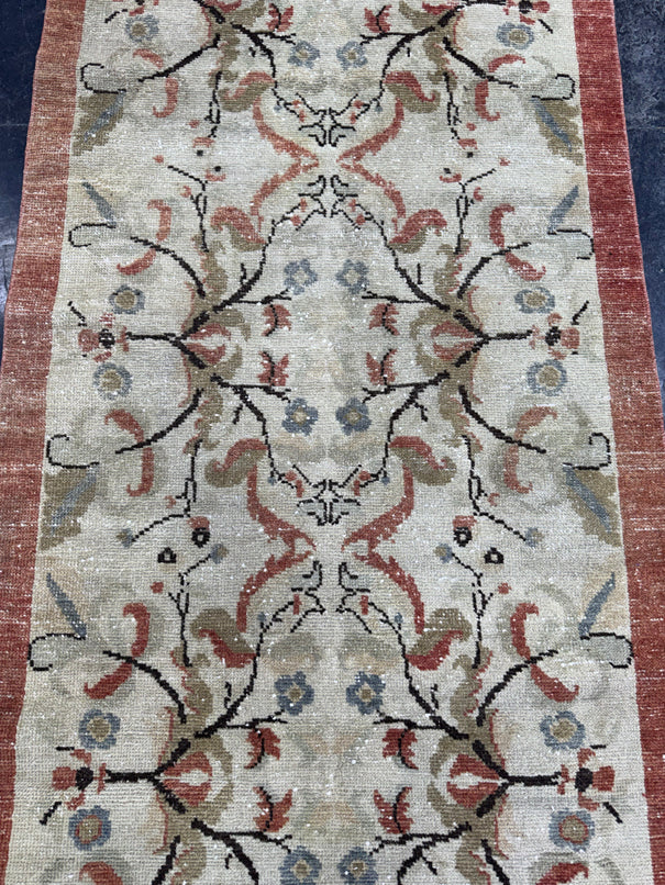 Turkish Vintage Rug 3'2" x 6'2" #24489