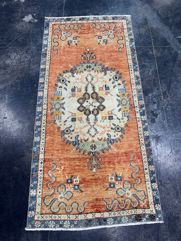 Turkish Vintage Rug 3' x 6'5" #24490