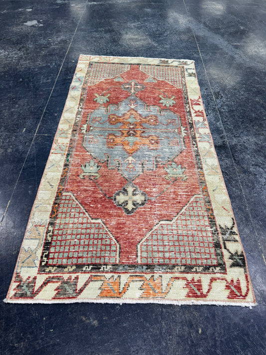 Turkish Vintage Rug 2'5" x 4'11" #24493
