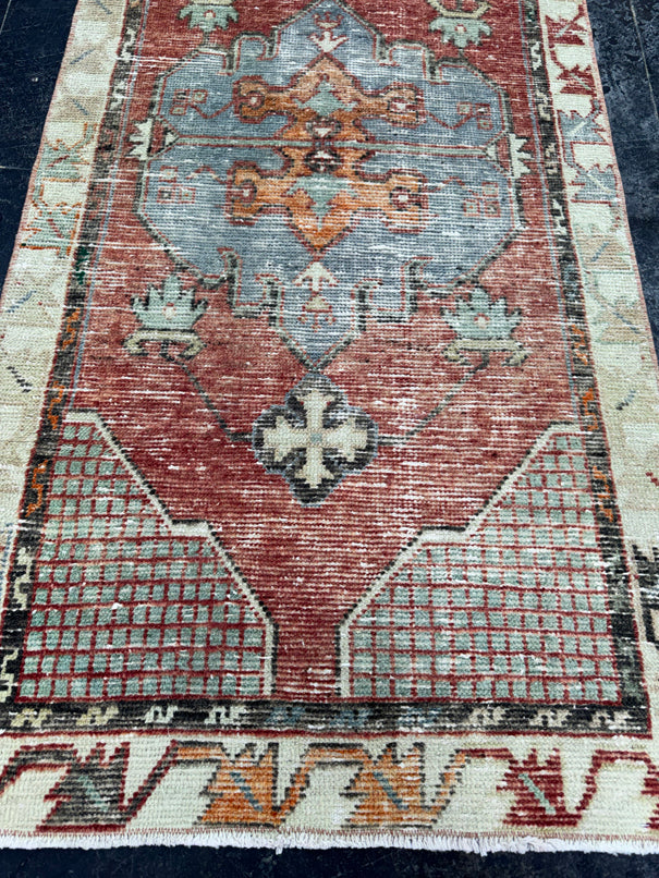 Turkish Vintage Rug 2'5" x 4'11" #24493
